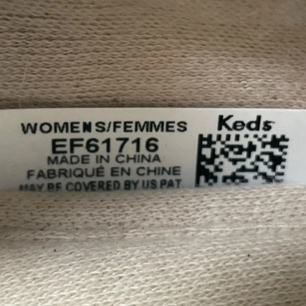 Keds Emme Espadrille Wedge Flats Canvas‎ Memory Deluxe Comfort Women's 8 *READ*